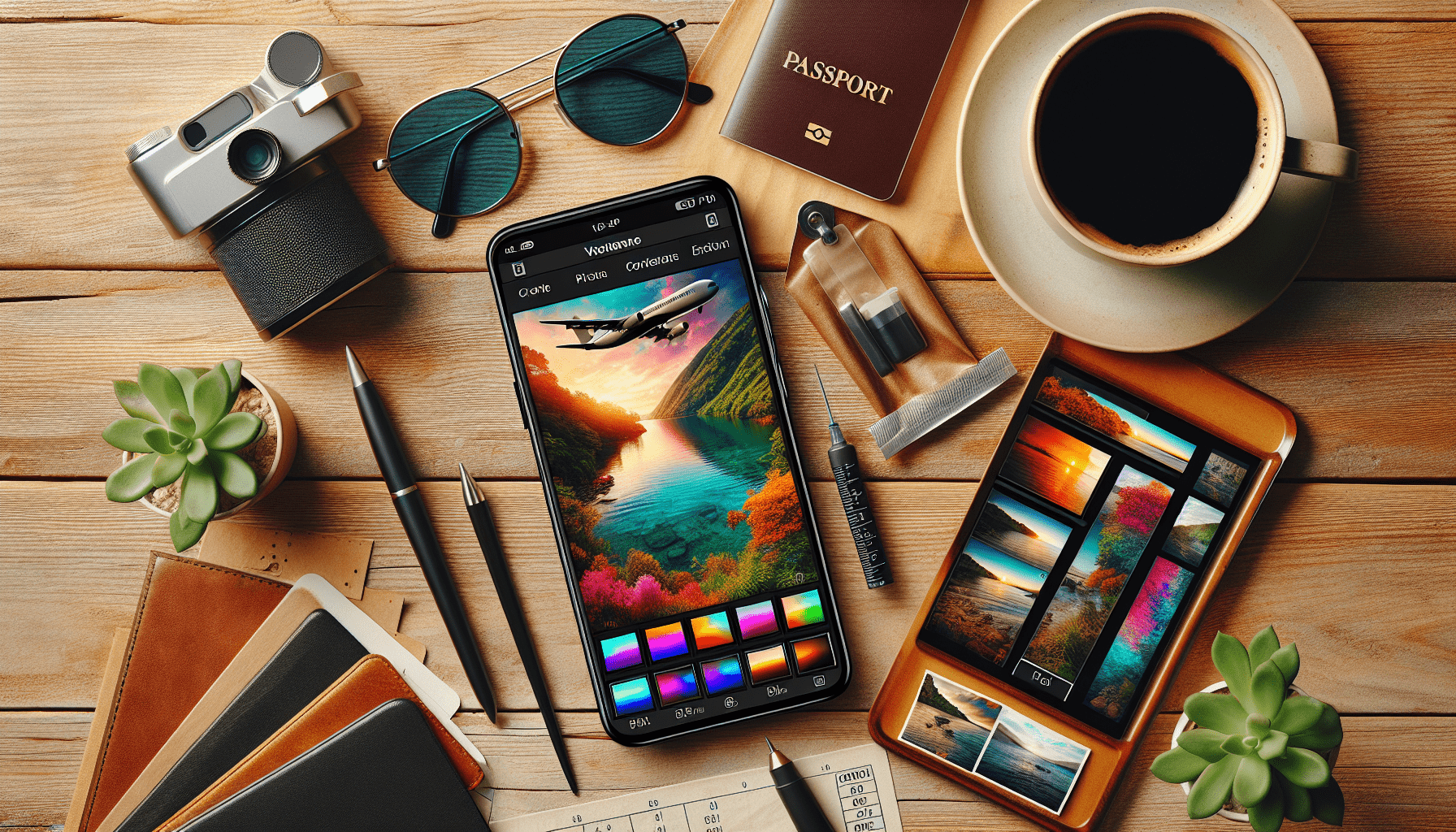 Travel Photo Editing On Android