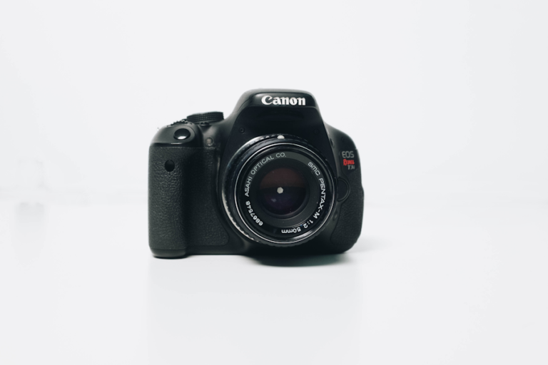 Camera close up