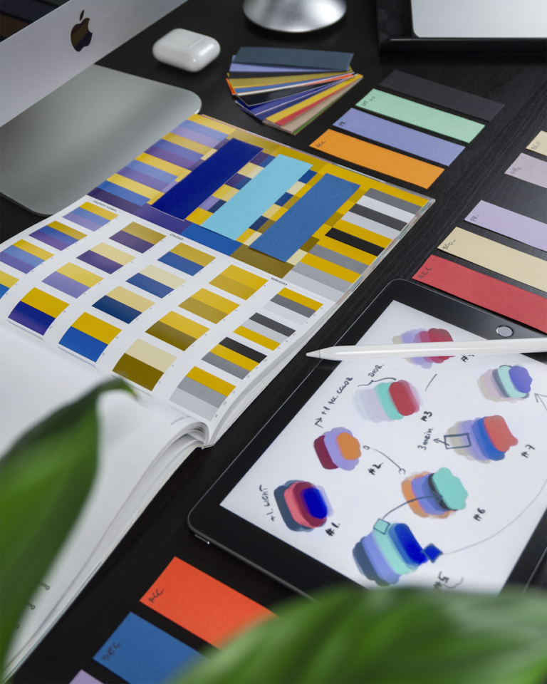 Colorful design abstract