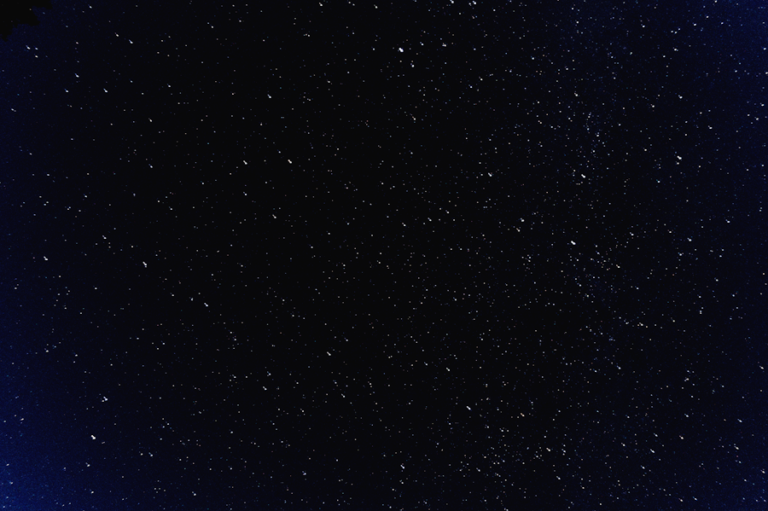 Milky Way night sky