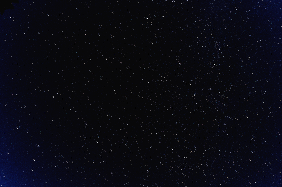 Milky Way night sky