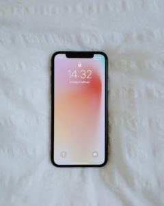 Smartphone in hand